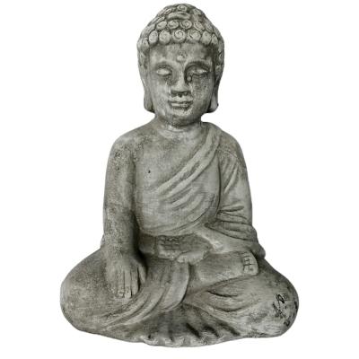 China Wholesale Eco-friendly Handicraft Buddha Statue Cement Buddha Figurine Sculpture for sale