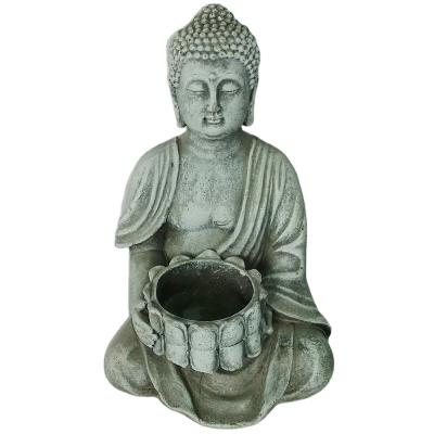 China Wholesale Eco - Friendly Cement Sculpture Home Decor Buddha Statue For Decoration for sale