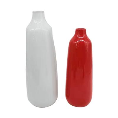 China Eco-Friendly Classics Small Matte Finisher Ceramic Vases Use In Home Decor For Flowers for sale