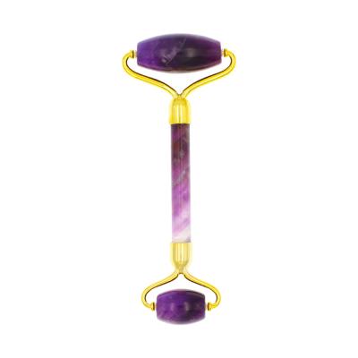 China Manufacturer High Quality Anti Aging Face Massager Private Label Amethyst Face Roller Jade Facial Rolling Roller For Face Lifting for sale