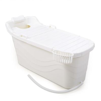 China 2018 Eco - Friendly Plastic Large Bathtub Portable Bathtub For Adult for sale