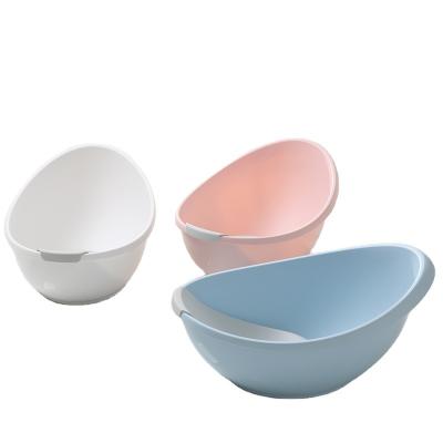 China Sustainable Egg Shaped Barrel Baby Bath Barrel Newborn Baby Tub for sale