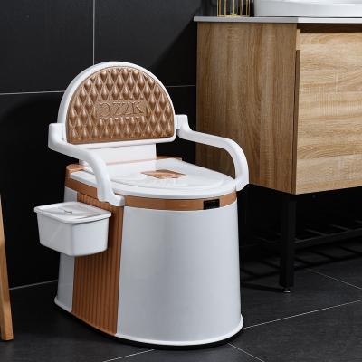 China Portable Hidden Tank Men Toilet-Chair-For Elderly Potty Chair For Adults For The Elderly For Old Man Travel Plastic Mobile Toilet for sale