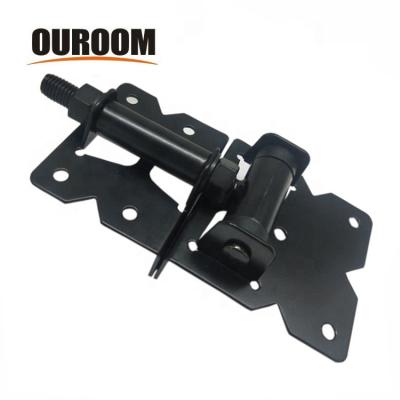 China Modern Heavy Duty Garden Stainless Steel Gate Hinge PVC Vinyl Folding Gate Hinge for sale