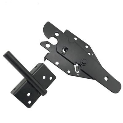 China Steel/SS304. Safety Self Closing Pool Fence Spring Latch Lock Kit Wood Fence Latch Vinyl Stainless Steel Hatch Barrier Gate Latch for sale