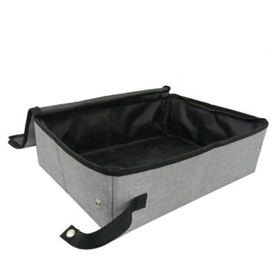 China INNO Pet Store Large Cat Litter Box Wholesale Stocked Cat Toilet, Collapsible Cat Litter Box for sale