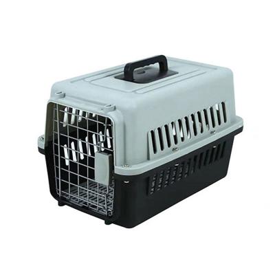 China INNO Wholesale Durable Plastic Portable Large Outdoor Two-Door Top-Load Cat Dog Travel Carrier Breathable for sale