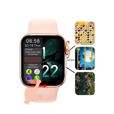 China 2022 MP3 Rate Tracker playback heart 1.75 inch hiwatch seri 6 m26plus smartwatch m26 smartwatch m26 plus heart for sale