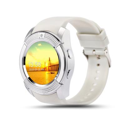 China QWERTY keyboard wholesale V8 sports watch calls waterproof watch touch screen with TF SIM card camaer for IOS v8 android smartwatch for sale