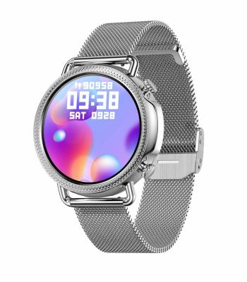 China 2021 New Fashion Wifi Wristband Heart Rate Blood Oxygen Monitor Long Time Ladies V25 Smart Standby Smart Watch for sale