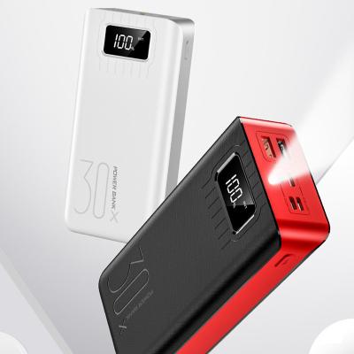 China LED Display New Products Power Bank 30000mAh OEM ODM High Capacity LED Display Fast Charging Power Bank for sale