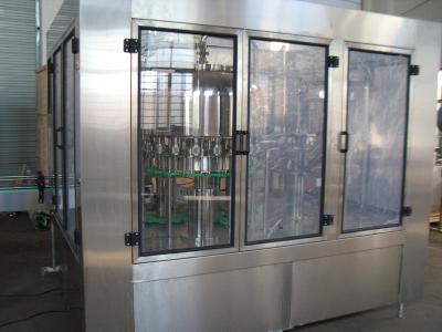 China Mineral Drinking Water Filling Machine for Non carbonated Drink 7.5Kw , 3 In 1 Unit for sale