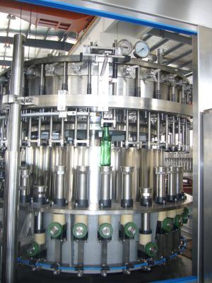 China Commercial Wine Beer Bottling Equipment , 24 Head 10000BPH High Speed Bottling Equipment for sale