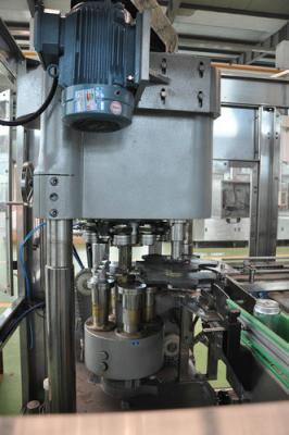 China Beer Can / Carbonated Drink Hot Liquid Filling Machine Seam Sealing Machinery for sale