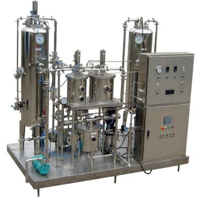 China Het roestvrije staal carbonateerde de Mixer van de Frisdrankenstroom/Drank het Mengen zich Machine voor kan of Flessenvullen Te koop