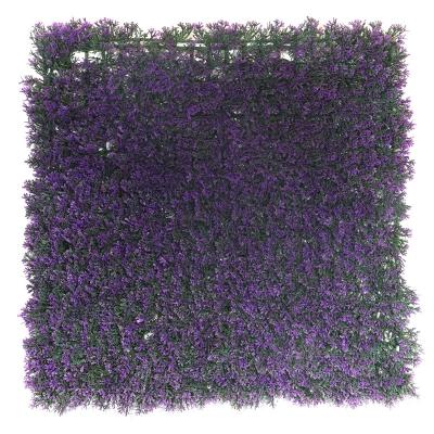 China Indoor Green Wall Hanging 50x50cm Wholesale 40x60cm Anti-UV Decorate Artificial Wall Plant for sale