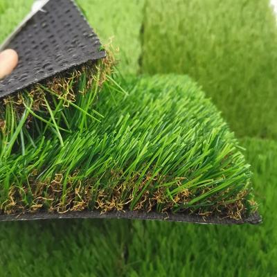 China Landscape and Sports Pet 15-60mm Lawn Artificial Turf Custom Friendly Olive Green Synthetic Grass for sale