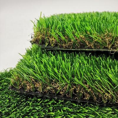 China Landscape And Sports Synthetic Grass Mat Ground Lawn Artificial Grass For Football Fields Grass Gym Turf for sale