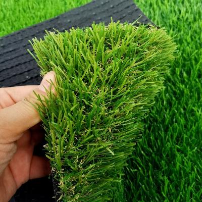 China Chinese Landscape And Sports Golden Supplier Grass Synthetic Turf Landscaping Artificial Grass For Garden for sale