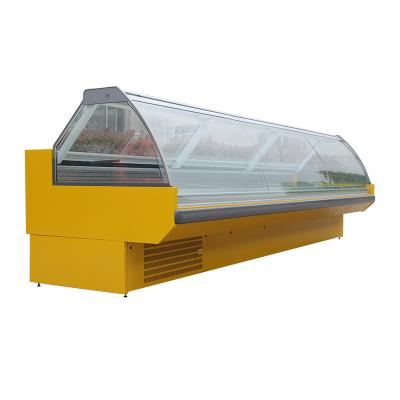 China Single-temperature Supermarket Refrigerator Meat Fridge Display Fridge Chiller for sale