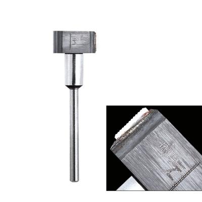 China High Hardness MCD Jewelry and PCD Flat Flywheel Cutter End Mill Coating Tool 180 Diamond Hammer Head for Jewelry Making for sale