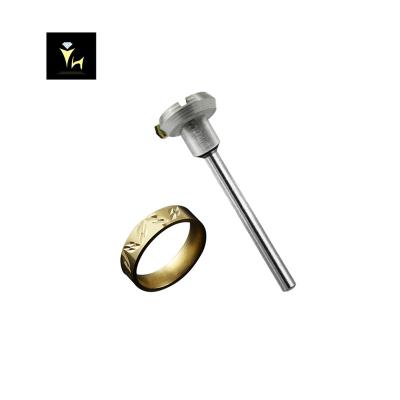 China The Brilliant Effect Even MCD (Yellow Color High Hardness Diamond) Flying Diamond Tool Jewelery Cutting Hammer 85 Degree V Shape Jewelry Factory for sale