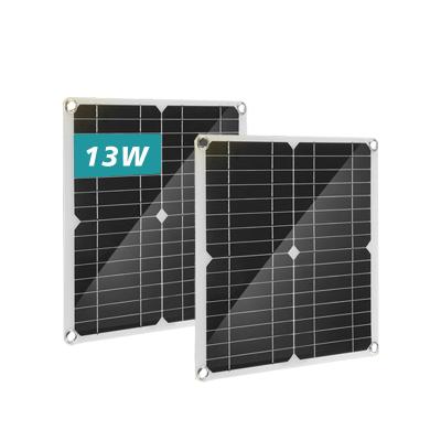 China Cell Phone Times Power Current Flexible Solar Panel Car Battery Mobile Phone Solar Charging Charger Set for sale