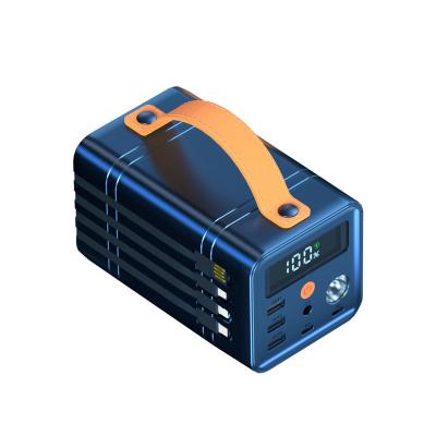 China Wholesale 60000mAh 100w Fast Charging Support 110V/220V Portable Power Station AC Power System With USB 220V Power Banks Power Banks for sale