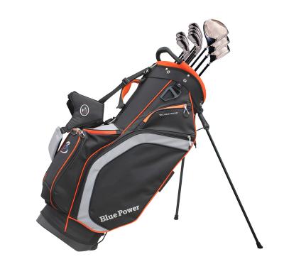 China High Quality OEM Nylon Brand Golf Stand Bag Wholesale Super Lightweight Nylon Golf Bag With 14 Divider Top Ways for sale