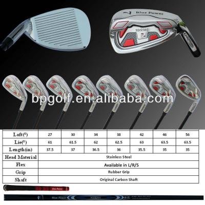 China Graphite Forged Golf Irons Component for sale