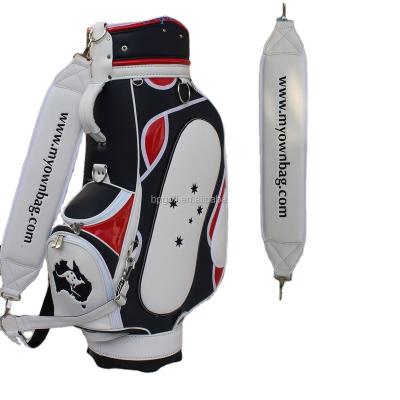 China Design Your Own Golf Bag Parts Staff Golf Bag Shoulder Strap for sale