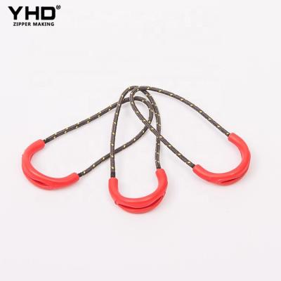 China Nickel free all kinds of design fashion string puller for zipper puller for sale