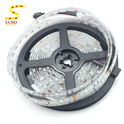 China Theme Park 12V SMD 5050 RGB Multi Color LED Strip Lights Waterproof for sale