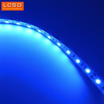 China Theme Park Yellow Single Color Red Blue Green 12V 5050 Flexible LED Strip Lights for sale