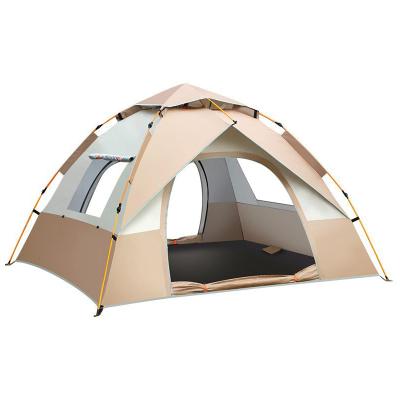 China Camouflage/Field Game 2-3 Person/3-4 Person Outdoor Wear-resistant Water-resistant Bounce Tents Full Automatic Double-layer Picnic Camping Tent for sale