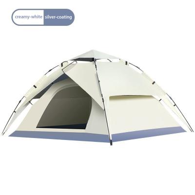 China High Quality Camouflage/Field Blue/Dark Green/Cream Automatic Moisture Proof Play Game Tents Double Layers Camping Tent for sale