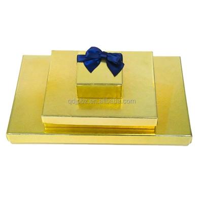 China Paper Box Package Paper Box Rigid Hot Selling Yellow Color Cardboard Custom Paper Gift Box for sale