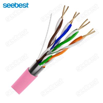 China Seebest New Hardware Networking Cat5e 4 Cable Pairs Pure Copper 26AWG FTP Cat5e Cable BD-489 for sale