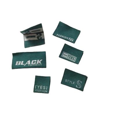 China Design Service Standard Free Size Fashion Washable Manufacturing Machine Folded Garment Custom Woven Labels For Apparel for sale