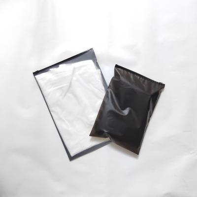 China China Factory Recyclable Zipper Bag Print Logo Zipper Polypropylene Plastic Custom Bag Clear Frosted Blank Waterproof for sale