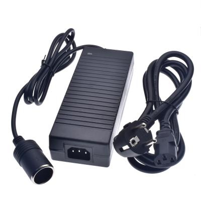 China 120W 12V 10A Lighter Car Inverter Power Supply Cigarette AC/DC Plug Adapter 220V Charger Converter US EU For ADX-12100 Fridges for sale