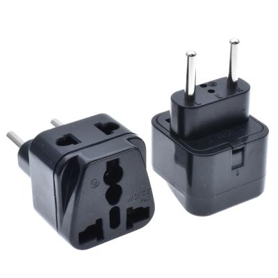 China European EU Plug Power Wall Travel Converter Adapter Residential/Multi-Purpose Household Plugs Power Adapter US UK AU To EU Travel Plug for sale