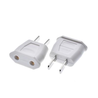 China EU 2 Pin Residential/General Purpose Power Cord Cable To US JP E. Pin NC Plug Adapter European - To US American Japan China Travel Adapter Electrical Plug for sale