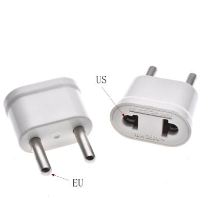 China Residential/Multi-Purpose EU Japan USA Plug Adapter To EU Euro Travel Adapter Electrical Plug Mains Cord Charger European Plugs Outlet for sale