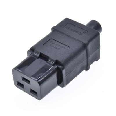 China Residential / General Purpose PDU UPS Connector Power Socket Adapter IEC C19 16A Female 250V for sale