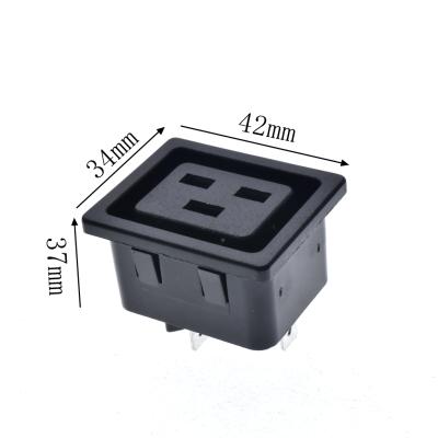 China IEC 320 Outlet C19 Plug IEC c19 Power Connector 16A 250V Industrial Female Insert Type Residential / Multipurpose for sale