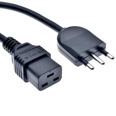 China Home Appliance Italy Power Cord For PC Customized for sale