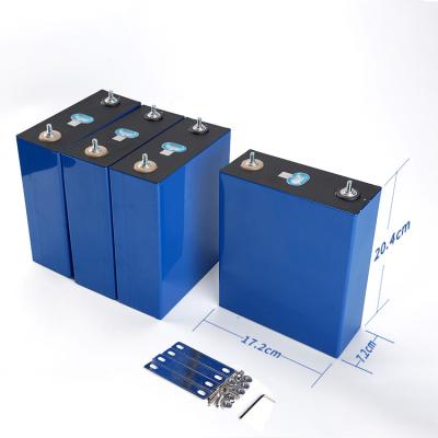 China New LiFePO4 3.2V 302AH lithium battery cells solar powered prismatic rechargeable battery for solar system for sale