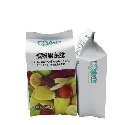 China Custom Plastic Dry Food Fruit Packaging Foil Bag Side Gusset Bag Packaging Pouch for sale