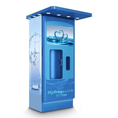 China Hotel Metro Station Mall Vendlife Style Hot Cold Water Dispenser/Vertical Water Dispenser Compressor Cooling Water Dispenser/Three Faucet With Storage CABI for sale